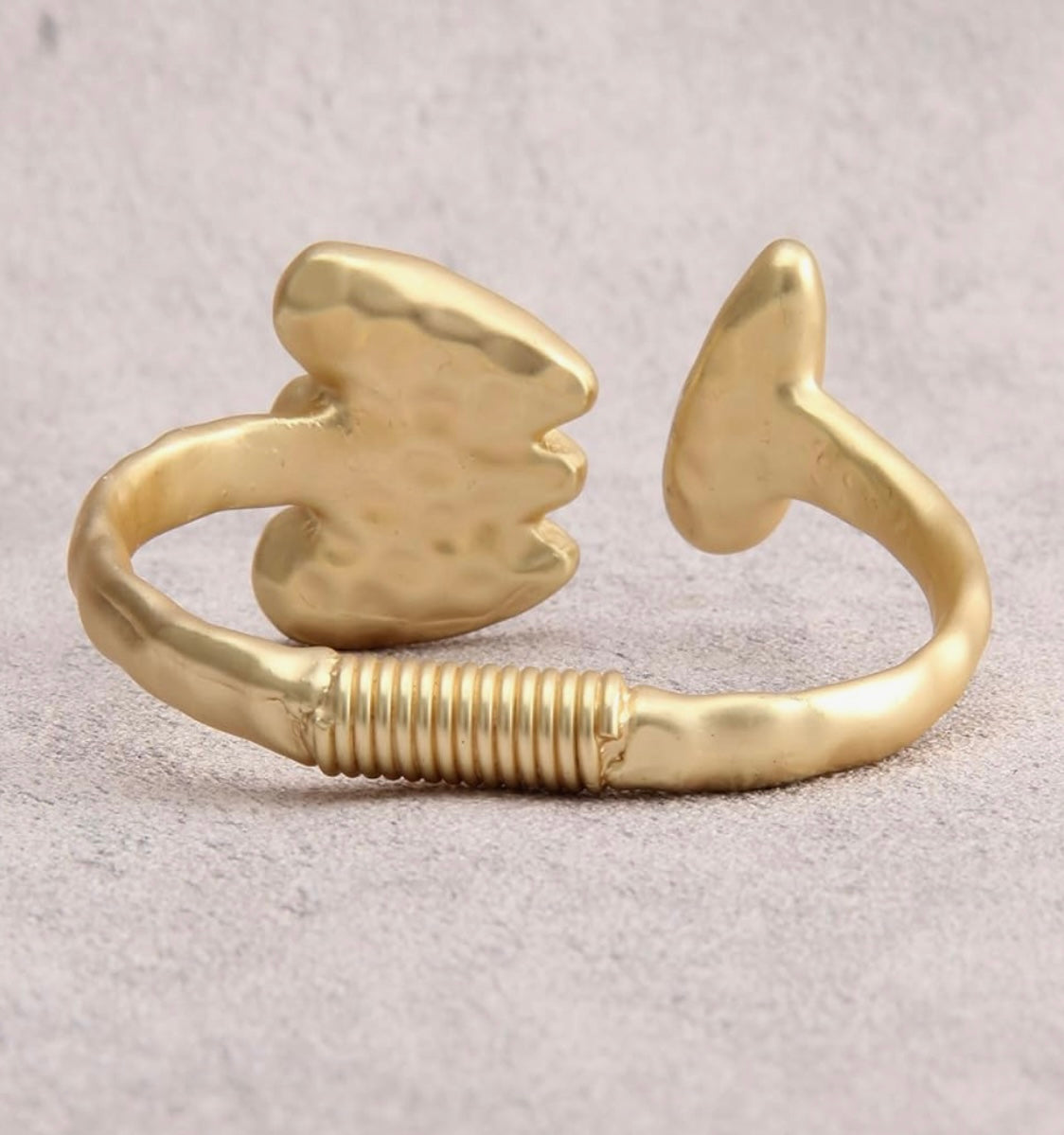Gold Cuff Emerald Bracelet