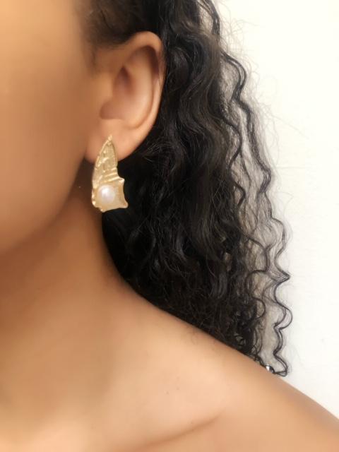 Art Deco Freshwater Pearl Earrings.