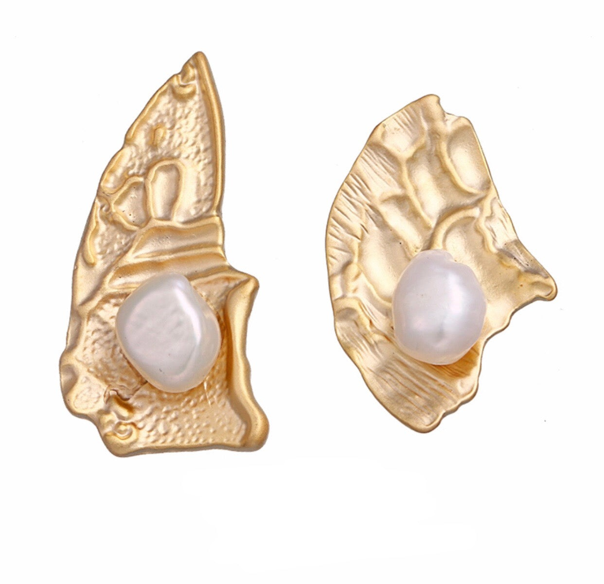 Art Deco Freshwater Pearl Earrings.