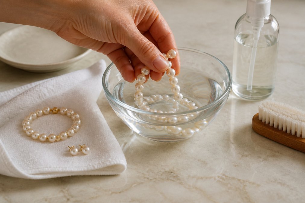 How to Clean Natural Pearls Safely: A Complete Guide